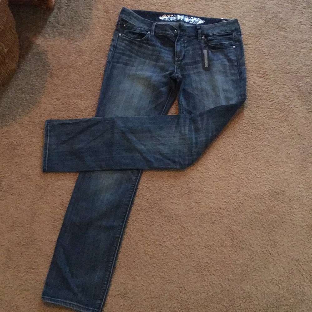 Express regular fit low rise skinny jean